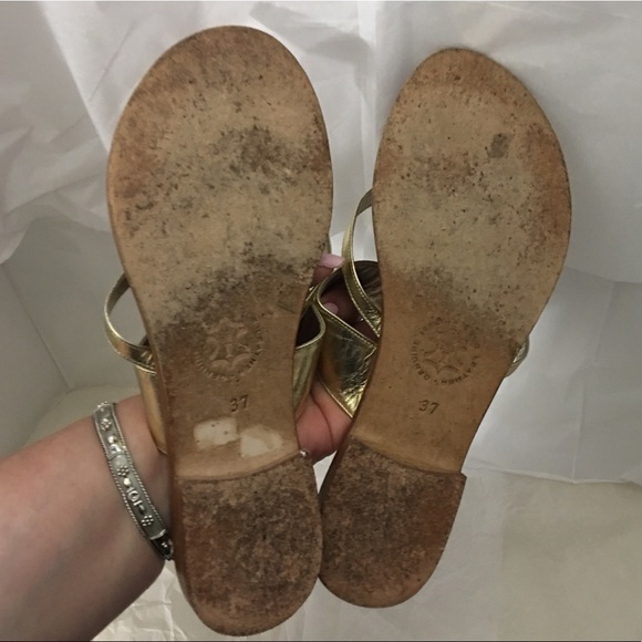 Il Sandalo for Cashmere gold toe ring sandals - Picture 8 of 8